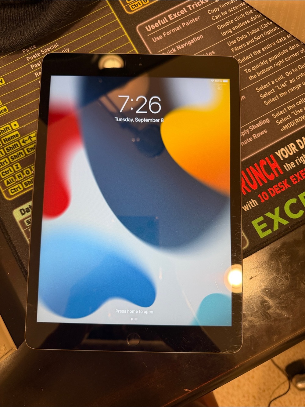 Apple iPad Black Front with Home Button